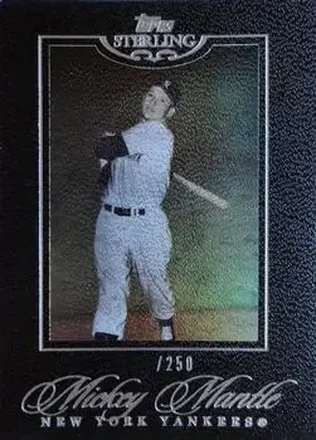 2006 Topps Sterling #21 - Mickey Mantle - New York Yankees