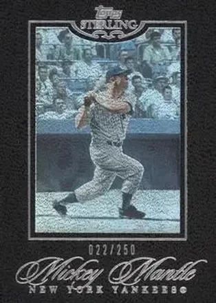 2006 Topps Sterling #22 - Mickey Mantle - New York Yankees