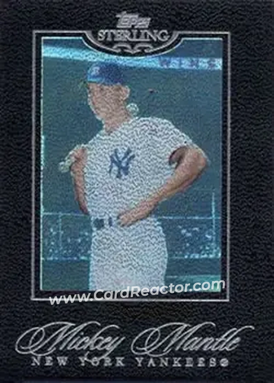 2006 Topps Sterling #23 - Mickey Mantle - New York Yankees - Front