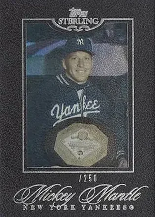 2006 Topps Sterling #25 - Mickey Mantle - New York Yankees