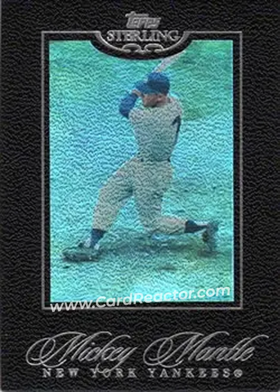 2006 Topps Sterling #26 - Mickey Mantle - New York Yankees - Front