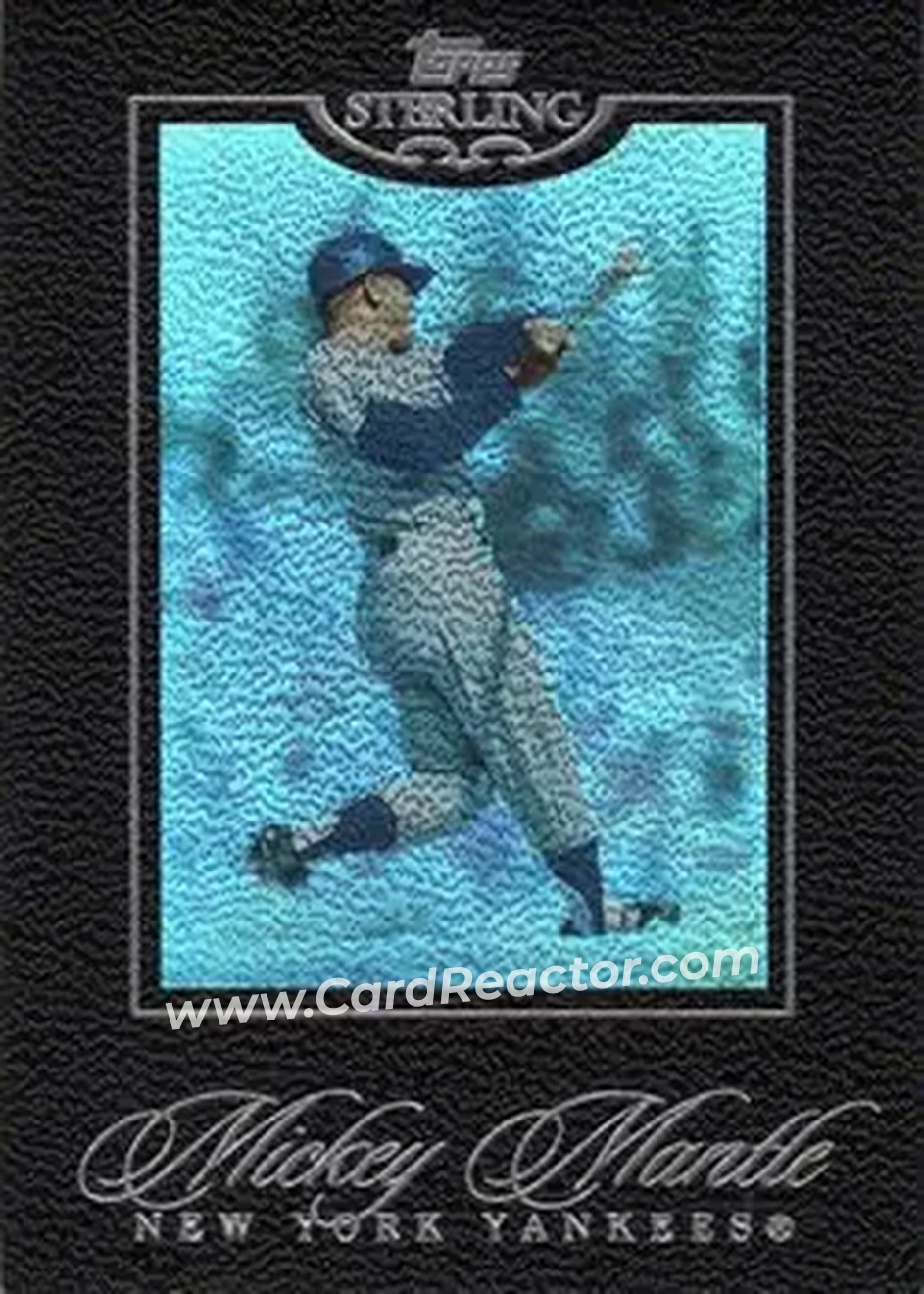 2006 Topps Sterling #27 - Mickey Mantle - New York Yankees - Front