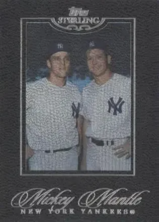 2006 Topps Sterling #28 - Mickey Mantle - New York Yankees