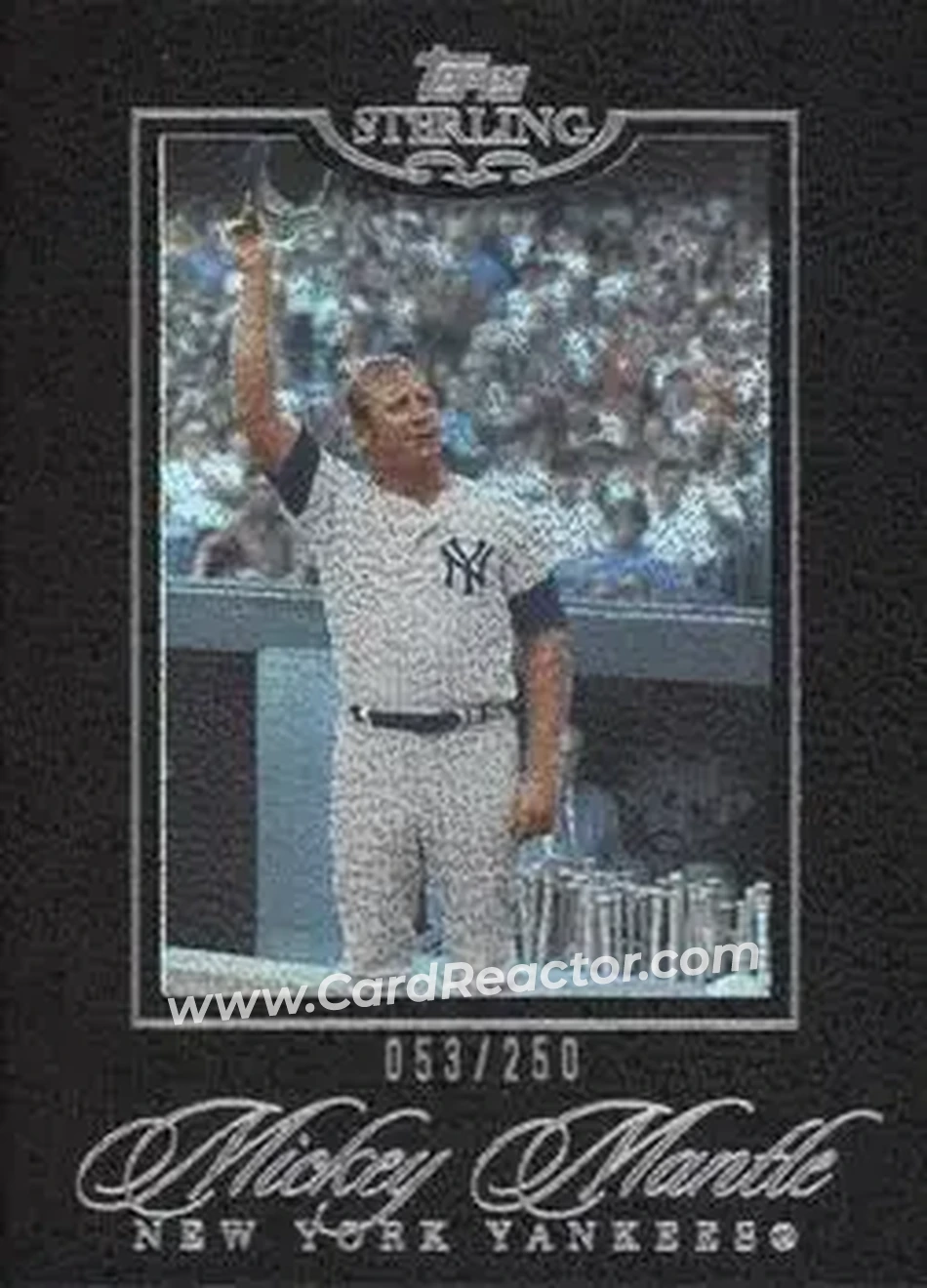 2006 Topps Sterling #29 - Mickey Mantle - New York Yankees - Front