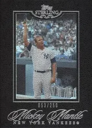2006 Topps Sterling #29 - Mickey Mantle - New York Yankees