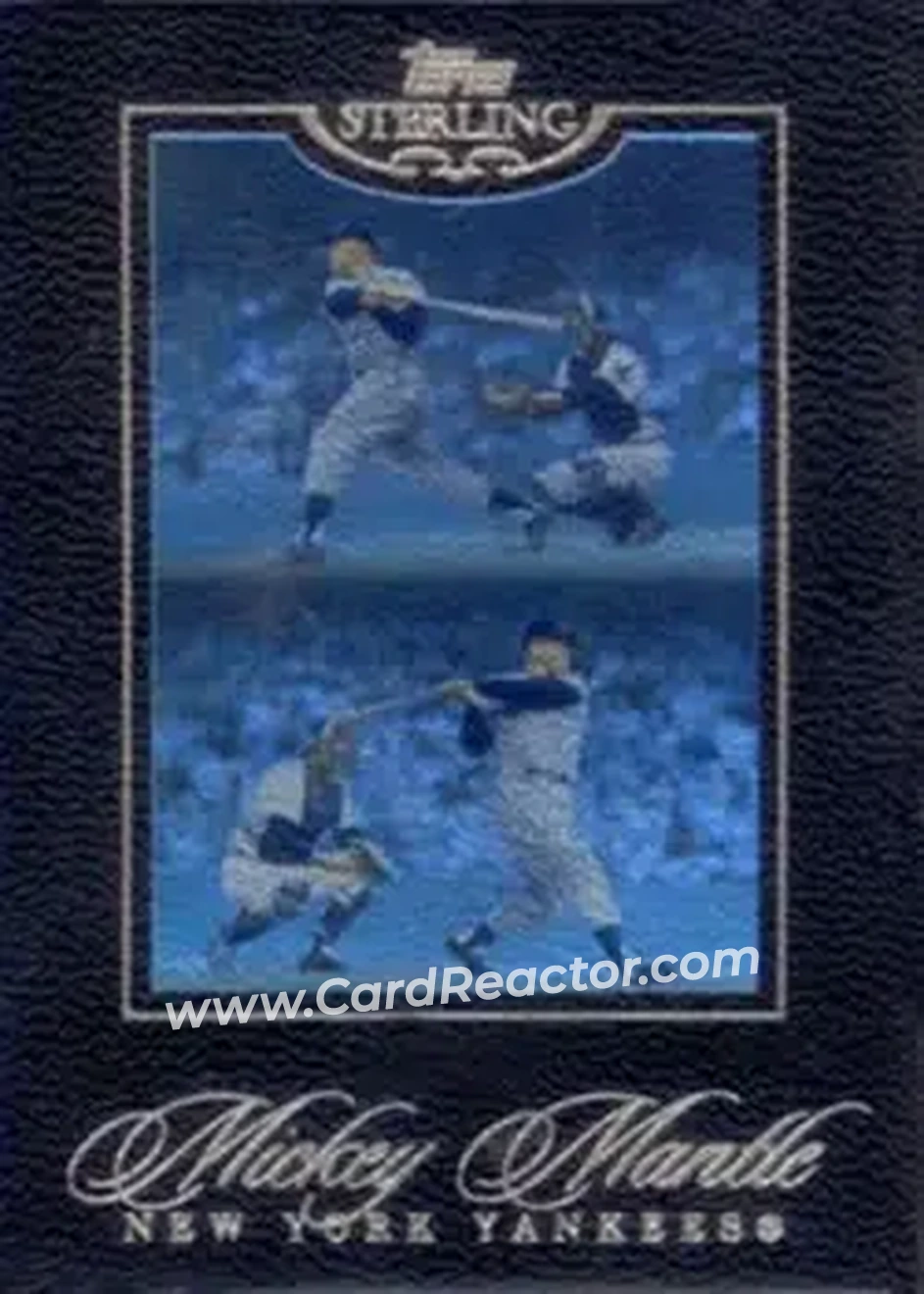2006 Topps Sterling #31 - Mickey Mantle - New York Yankees - Front 2006 Topps Sterling #31 - Mickey Mantle - New York Yankees - Front