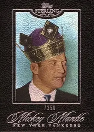 2006 Topps Sterling #32 - Mickey Mantle - New York Yankees