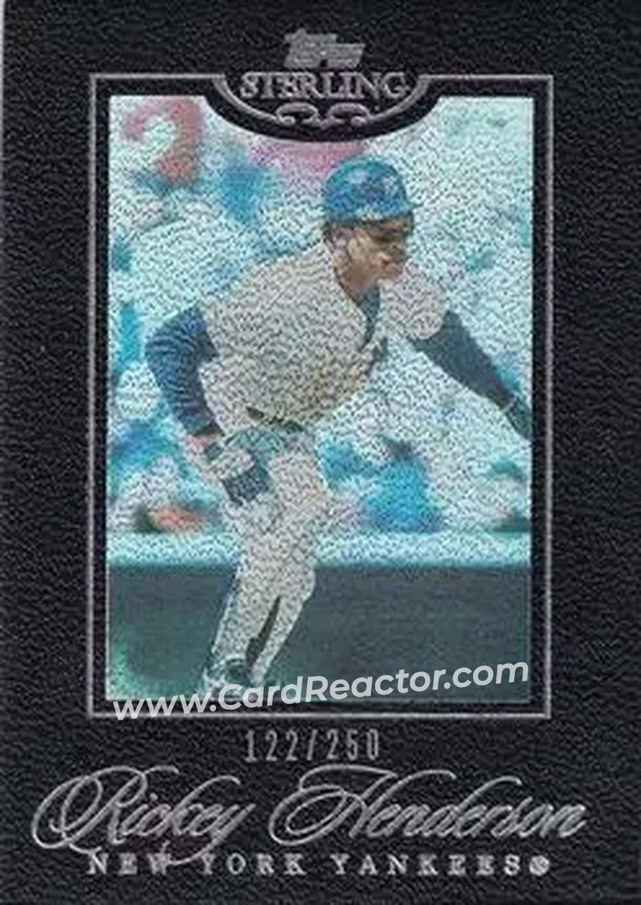 2006 Topps Sterling #45 - Rickey Henderson - New York Yankees - Front