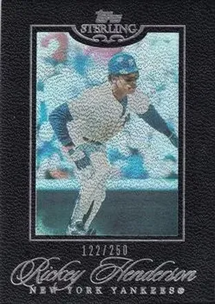 2006 Topps Sterling #45 - Rickey Henderson - New York Yankees