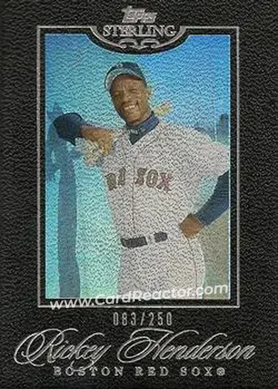 2006 Topps Sterling #51 - Rickey Henderson - Boston Red Sox - Front 2006 Topps Sterling #51 - Rickey Henderson - Boston Red Sox - Front