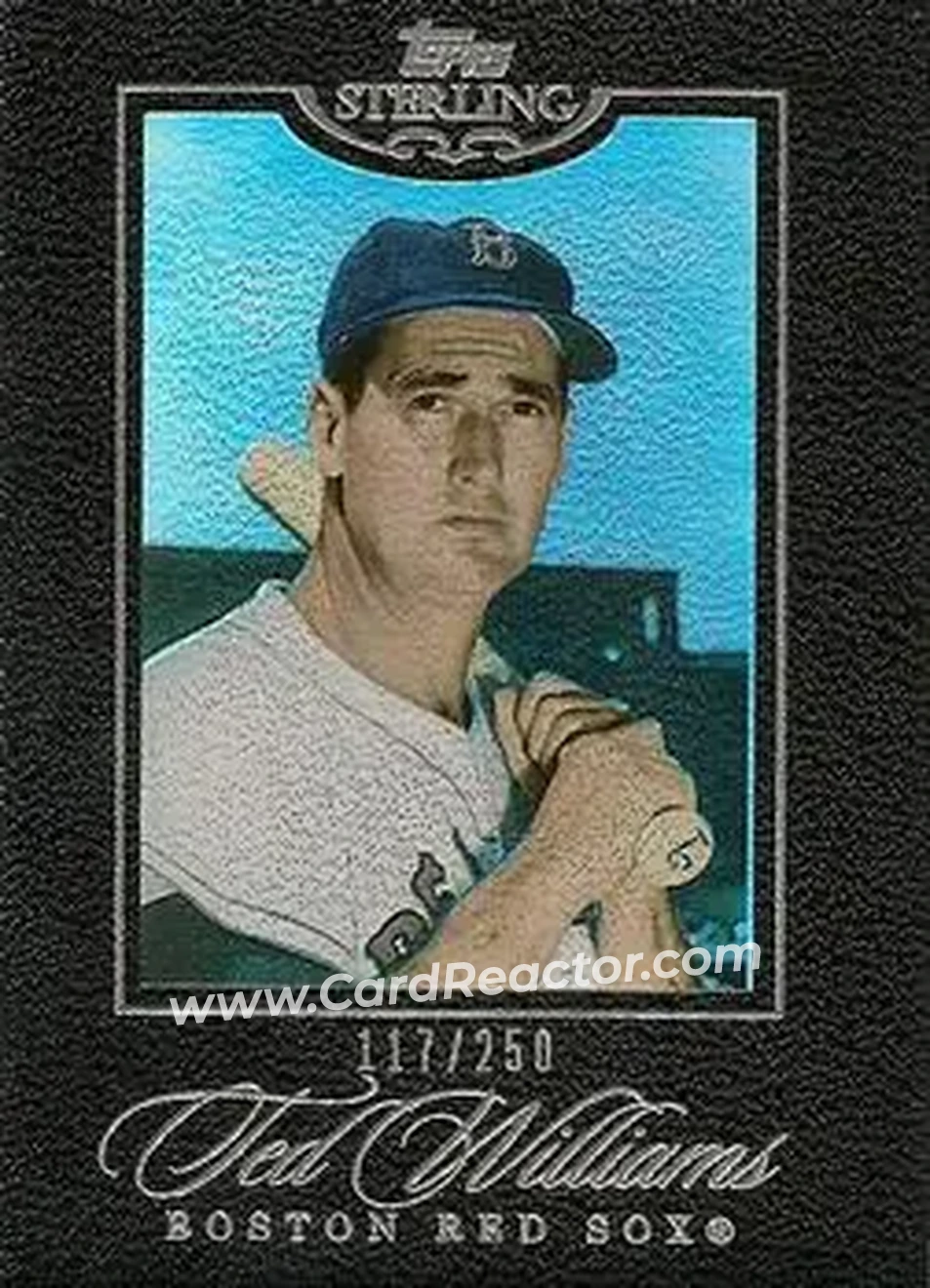 2006 Topps Sterling #57 - Ted Williams - Boston Red Sox - Front 2006 Topps Sterling #57 - Ted Williams - Boston Red Sox - Front