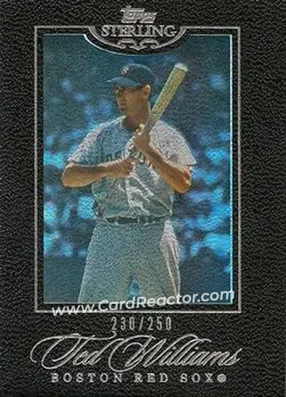 2006 Topps Sterling #58 - Ted Williams - Boston Red Sox - Front 2006 Topps Sterling #58 - Ted Williams - Boston Red Sox - Front