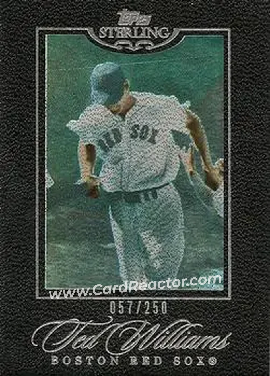2006 Topps Sterling #62 - Ted Williams - Boston Red Sox - Front 2006 Topps Sterling #62 - Ted Williams - Boston Red Sox - Front