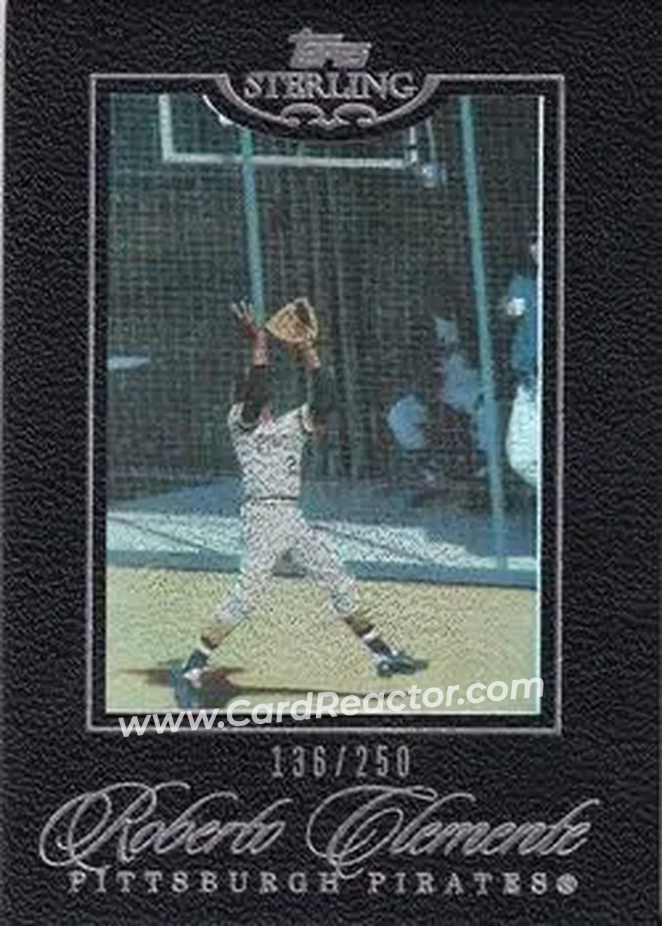2006 Topps Sterling #65 - Bob Clemente - Pittsburgh Pirates - Front 2006 Topps Sterling #65 - Bob Clemente - Pittsburgh Pirates - Front