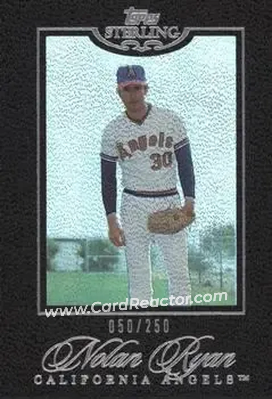 2006 Topps Sterling #69 - Nolan Ryan - California Angels - Front 2006 Topps Sterling #69 - Nolan Ryan - California Angels - Front