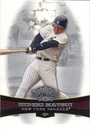 2006 Topps Triple Threads #1 - Hideki Matsui - New York Yankees