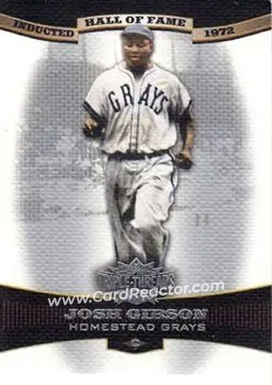 2006 Topps Triple Threads #2 - Josh Gibson - Homestead Grays - Front