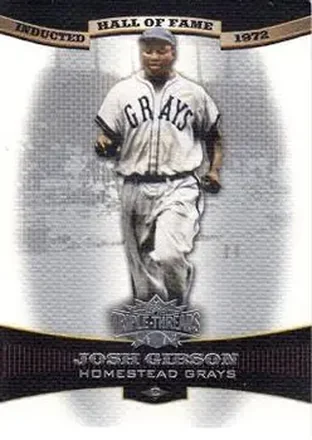 2006 Topps Triple Threads #2 - Josh Gibson - Homestead Grays