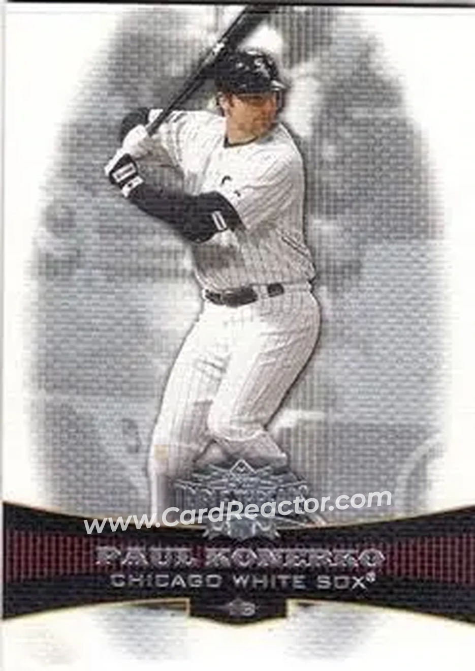2006 Topps Triple Threads #4 - Paul Konerko - Chicago White Sox - Front