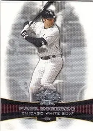 2006 Topps Triple Threads #4 - Paul Konerko - Chicago White Sox