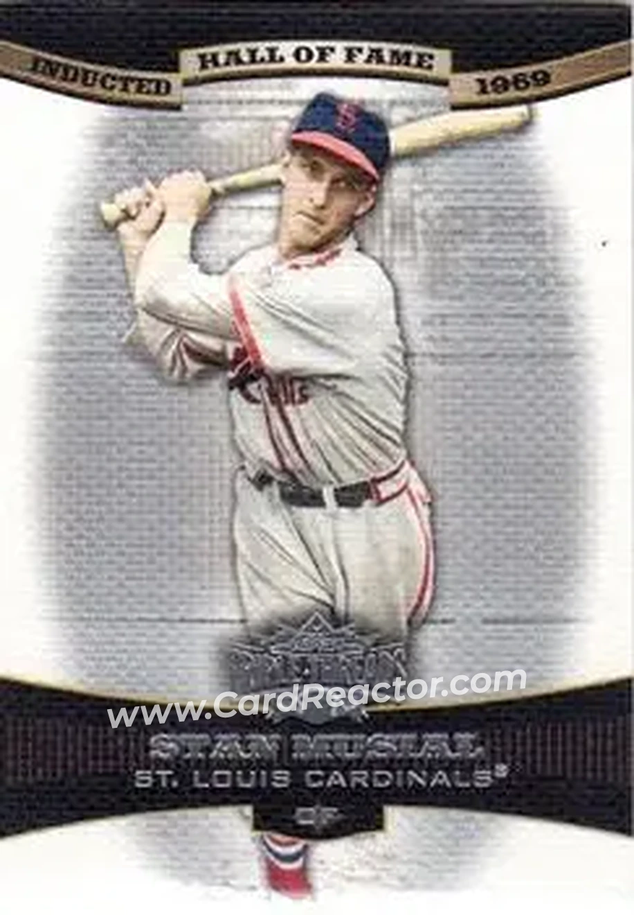 2006 Topps Triple Threads #6 - Stan Musial - St. Louis Cardinals - Front 2006 Topps Triple Threads #6 - Stan Musial - St. Louis Cardinals - Front