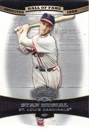 2006 Topps Triple Threads #6 - Stan Musial - St. Louis Cardinals