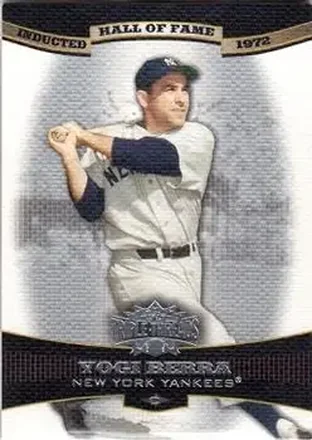 2006 Topps Triple Threads #8 - Larry "Yogi" Berra - New York Yankees