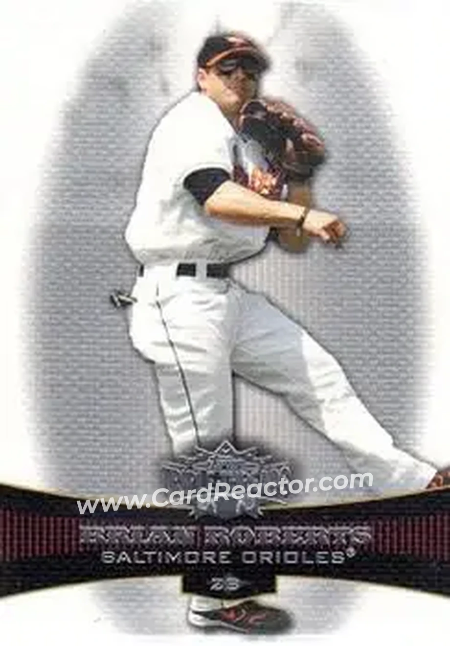 2006 Topps Triple Threads #10 - Brian Roberts - Baltimore Orioles - Front