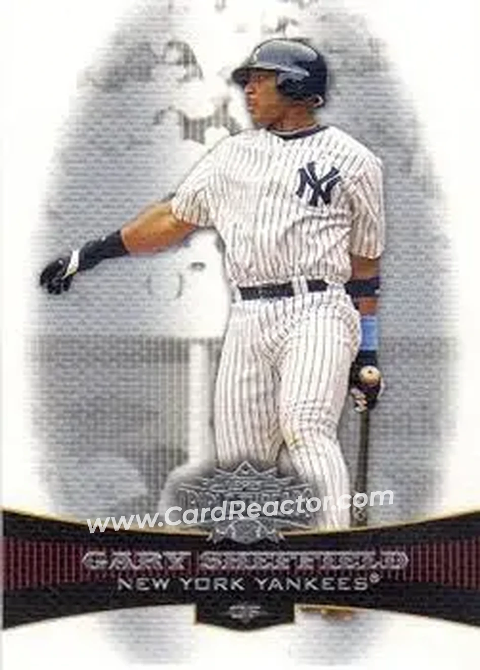 2006 Topps Triple Threads #11 - Gary Sheffield - New York Yankees - Front 2006 Topps Triple Threads #11 - Gary Sheffield - New York Yankees - Front