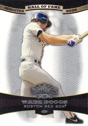 2006 Topps Triple Threads #12 - Wade Boggs - Boston Red Sox