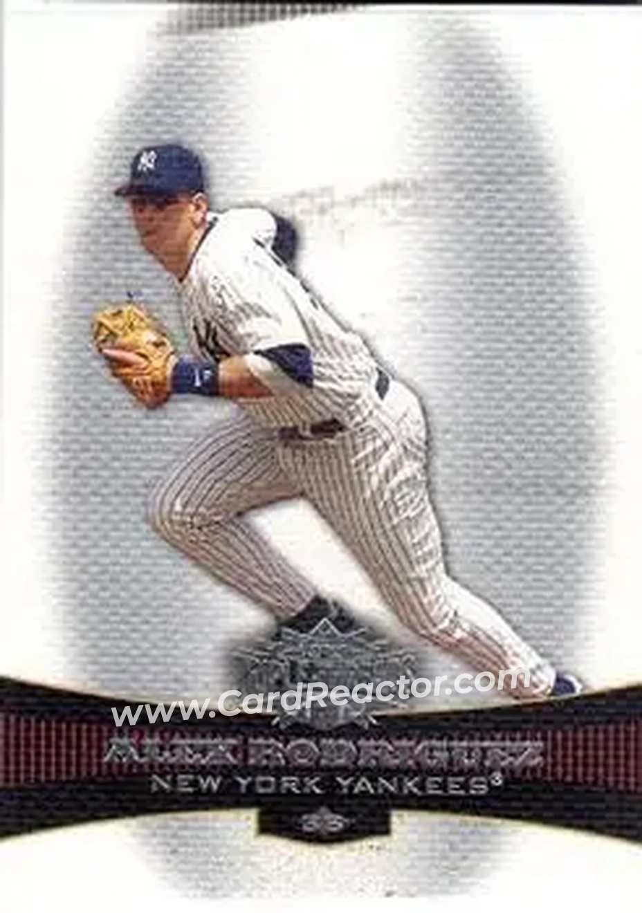 2006 Topps Triple Threads #13 - Alex Rodriguez - New York Yankees - Front 2006 Topps Triple Threads #13 - Alex Rodriguez - New York Yankees - Front