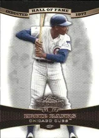 2006 Topps Triple Threads #14 - Ernie Banks - Chicago Cubs