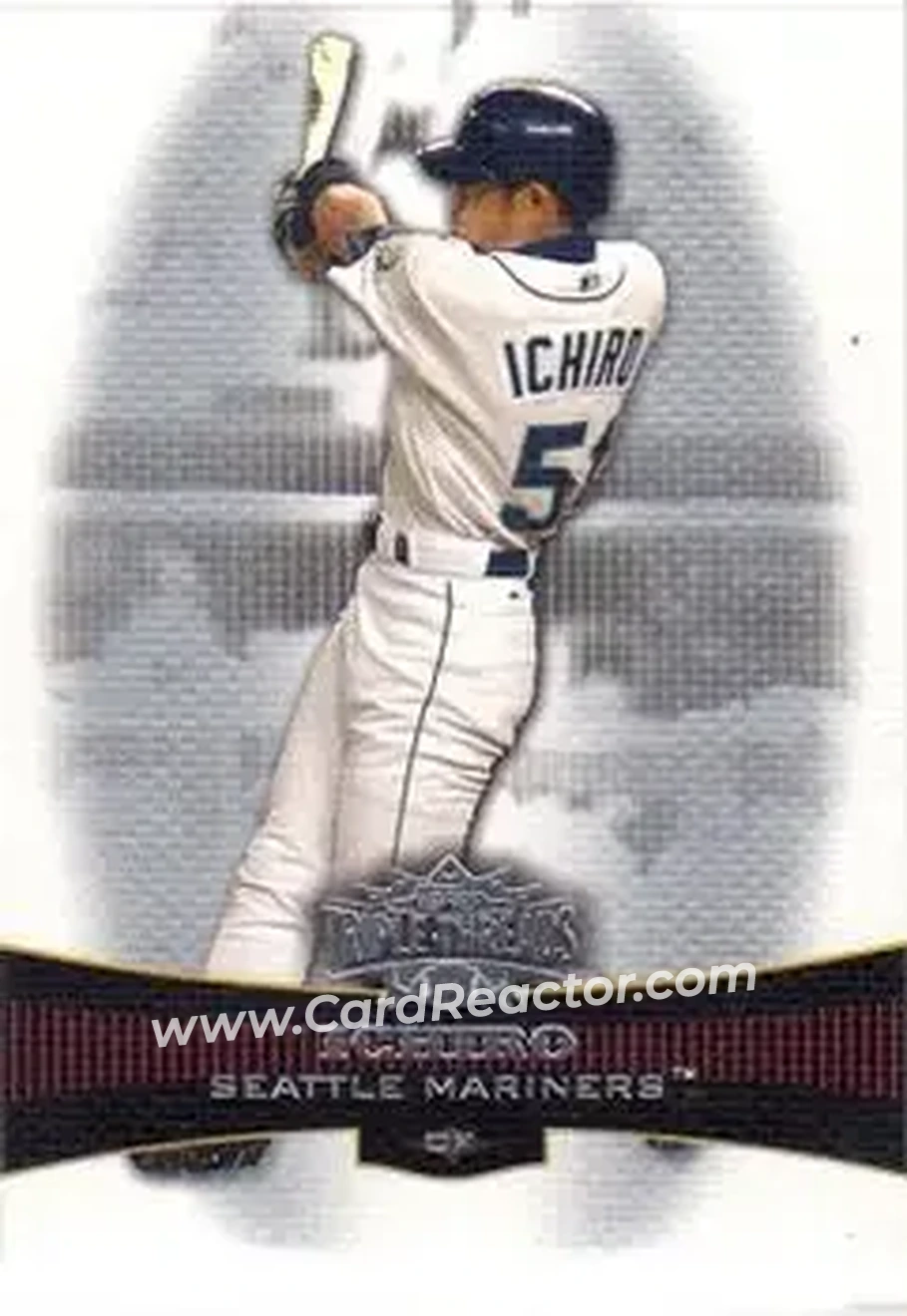 2006 Topps Triple Threads #15 - Ichiro - Seattle Mariners - Front 2006 Topps Triple Threads #15 - Ichiro - Seattle Mariners - Front