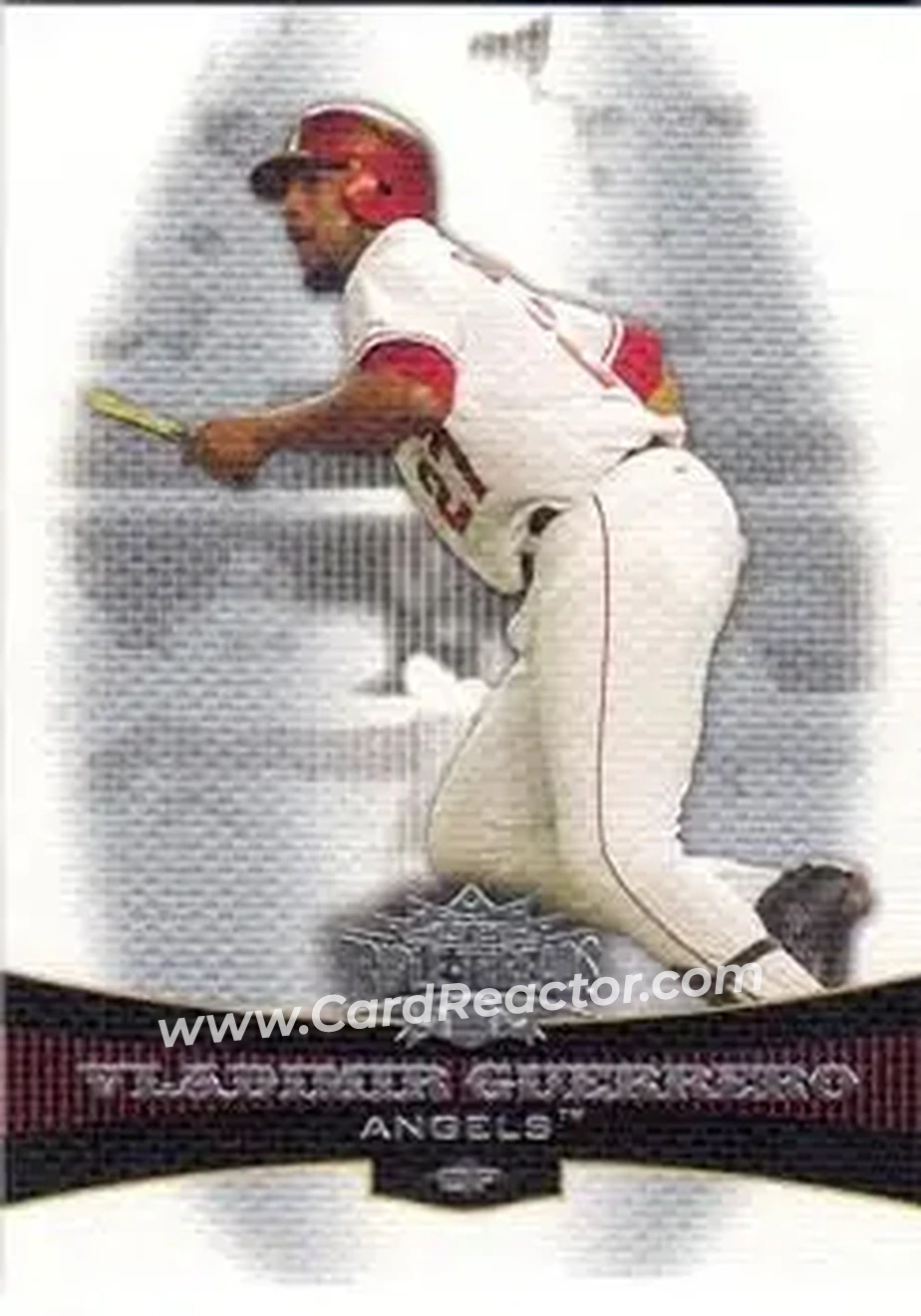 2006 Topps Triple Threads #17 - Vladimir Guerrero - Los Angeles Angels - Front 2006 Topps Triple Threads #17 - Vladimir Guerrero - Los Angeles Angels - Front