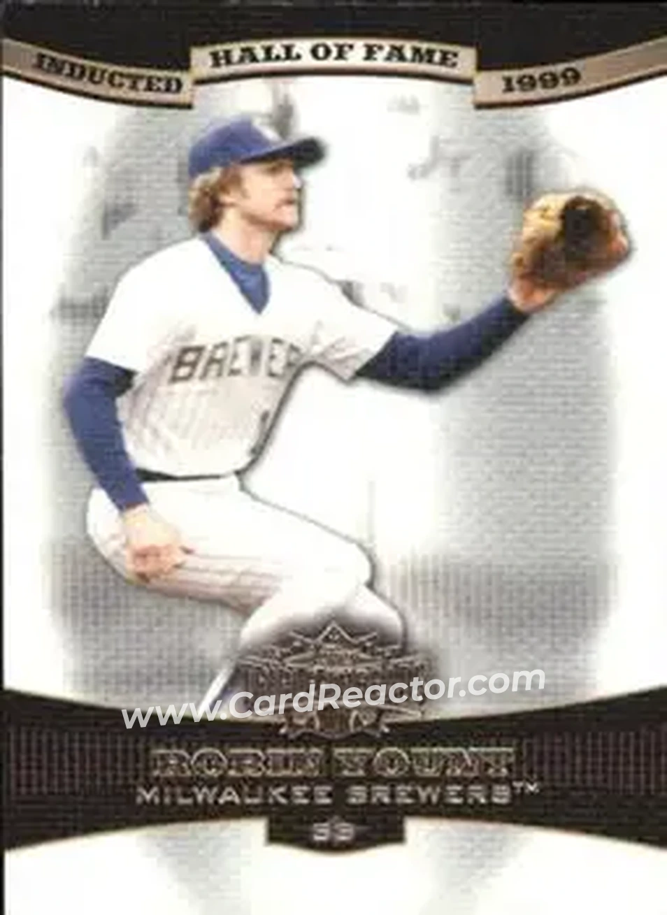 2006 Topps Triple Threads #19 - Robin Yount - Milwaukee Brewers - Front 2006 Topps Triple Threads #19 - Robin Yount - Milwaukee Brewers - Front