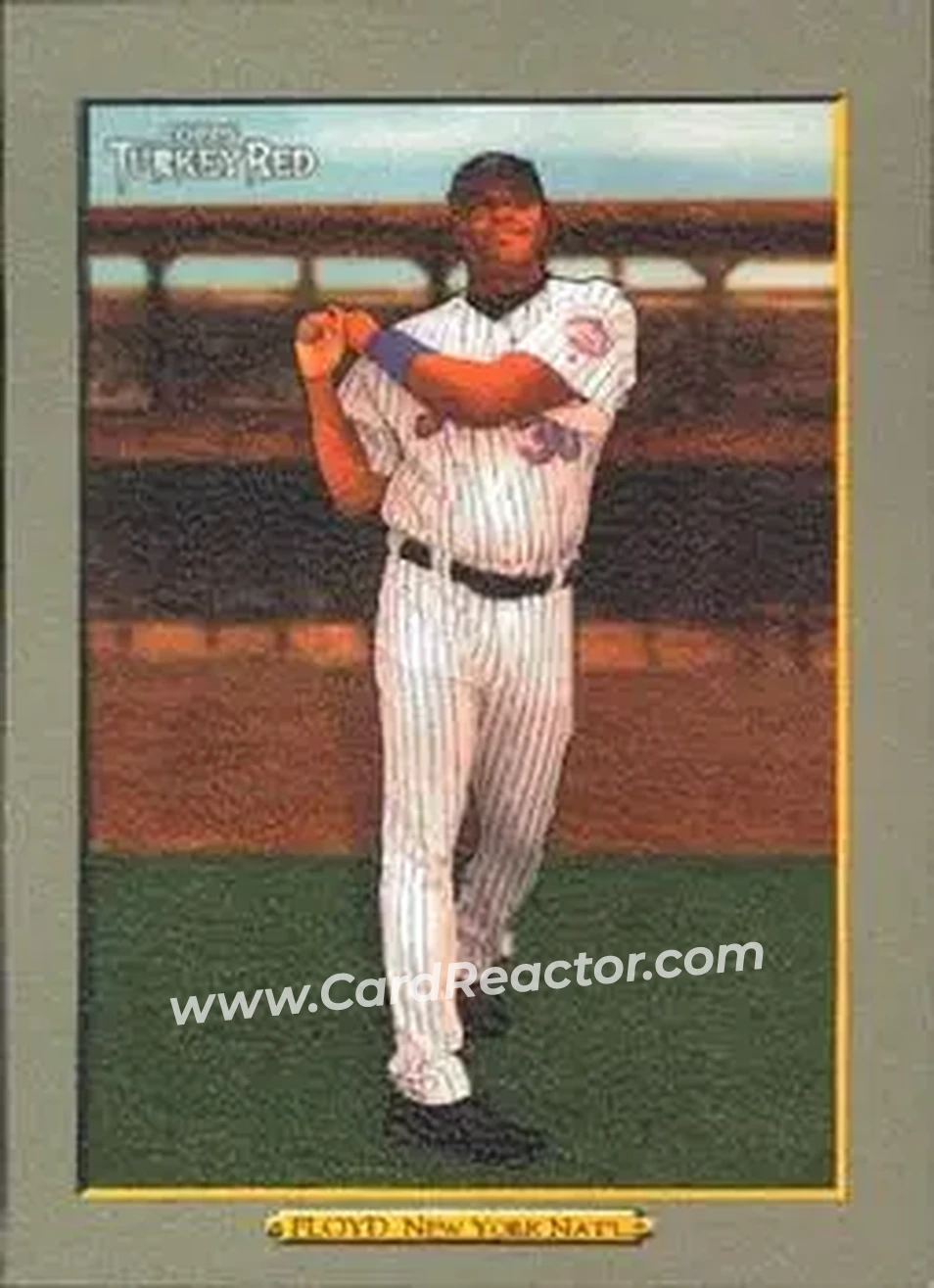 2006 Topps Turkey Red #323 - Cliff Floyd - New York Mets - Front