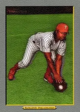 Jimmy Rollins · 2006 Topps Turkey Red #324