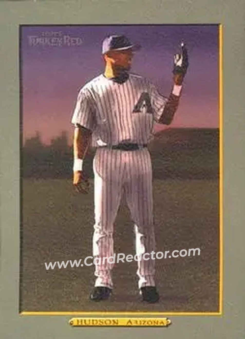 2006 Topps Turkey Red #328 - Orlando Hudson - Arizona Diamondbacks - Front 2006 Topps Turkey Red #328 - Orlando Hudson - Arizona Diamondbacks - Front