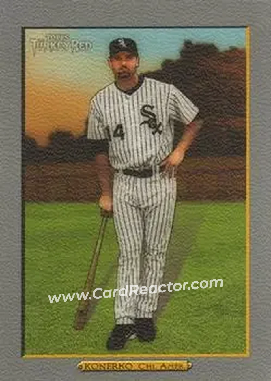 2006 Topps Turkey Red #331 - Paul Konerko - Chicago White Sox - Front