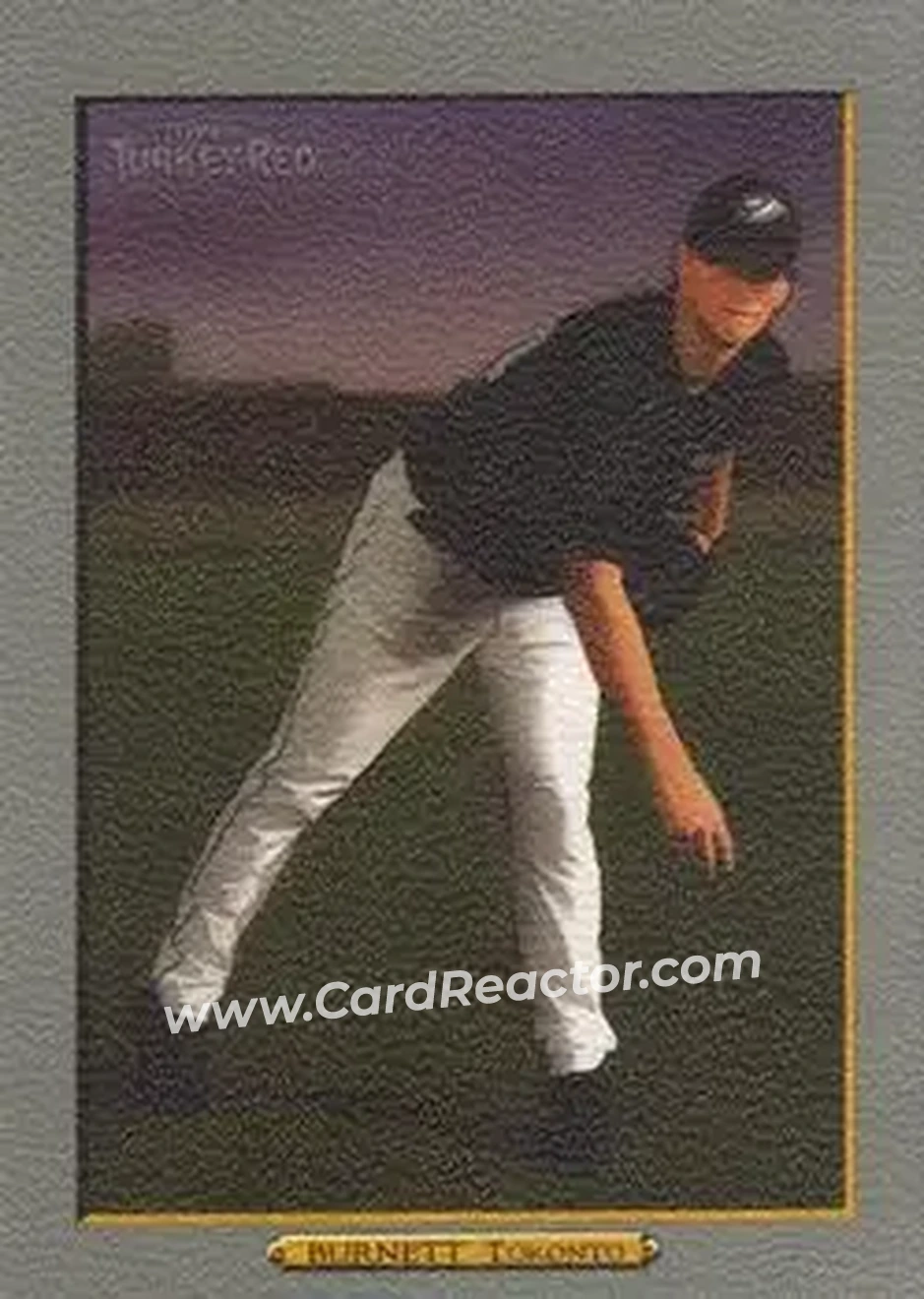 2006 Topps Turkey Red #335 - A.J. Burnett - Toronto Blue Jays - Front