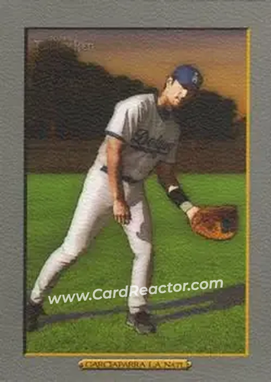 2006 Topps Turkey Red #346 - Nomar Garciaparra - Los Angeles Dodgers - Front 2006 Topps Turkey Red #346 - Nomar Garciaparra - Los Angeles Dodgers - Front