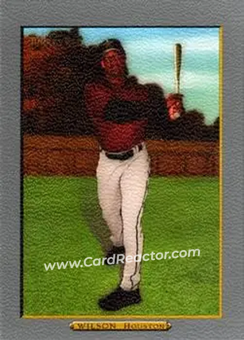 2006 Topps Turkey Red #348 - Preston Wilson - Houston Astros - Front 2006 Topps Turkey Red #348 - Preston Wilson - Houston Astros - Front