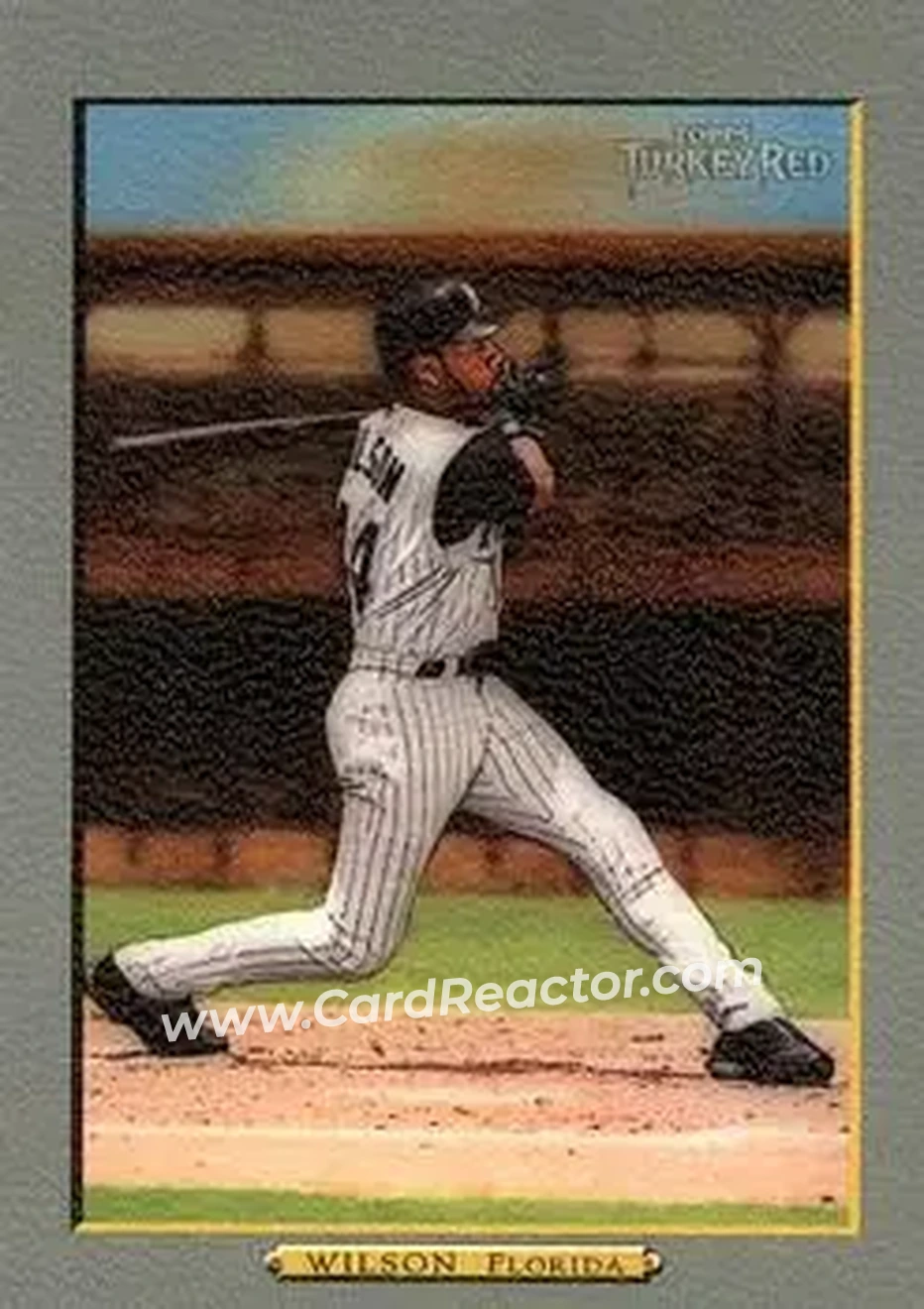 2006 Topps Turkey Red #348b - Preston Wilson - Florida Marlins - Front