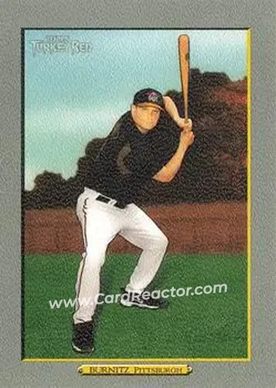 2006 Topps Turkey Red #356 - Jeromy Burnitz - Pittsburgh Pirates - Front 2006 Topps Turkey Red #356 - Jeromy Burnitz - Pittsburgh Pirates - Front