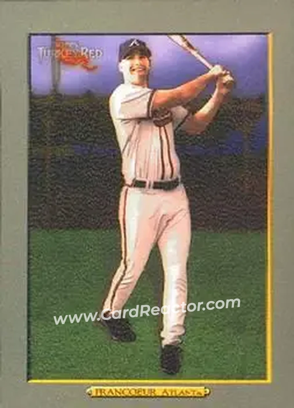 2006 Topps Turkey Red #317 - Jeff Francoeur - Atlanta Braves - Front