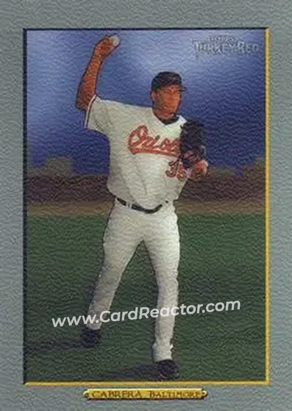 2006 Topps Turkey Red #319 - Daniel Cabrera - Baltimore Orioles - Front