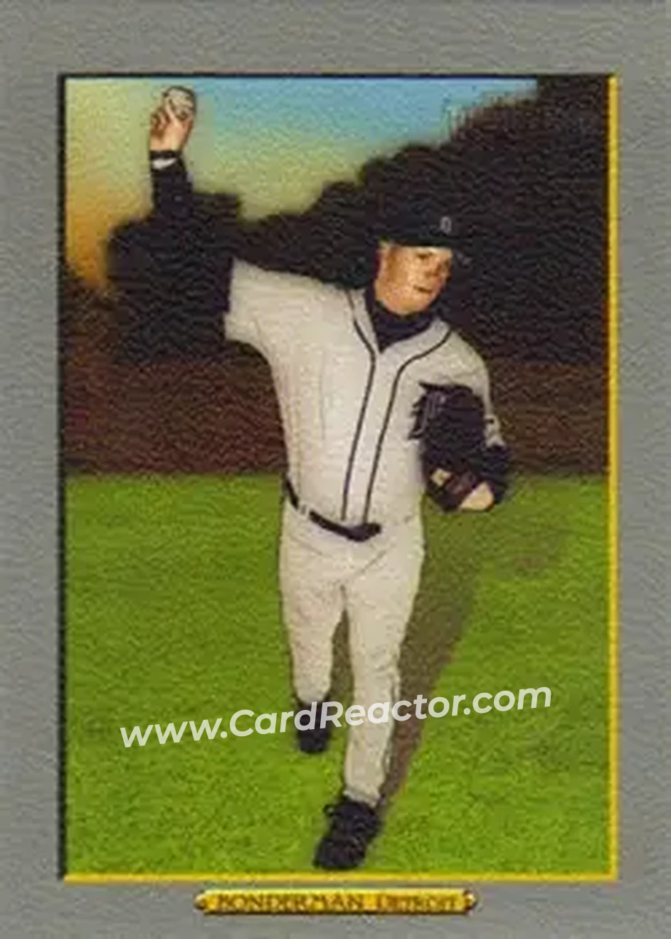 2006 Topps Turkey Red #321 - Jeremy Bonderman - Detroit Tigers - Front 2006 Topps Turkey Red #321 - Jeremy Bonderman - Detroit Tigers - Front