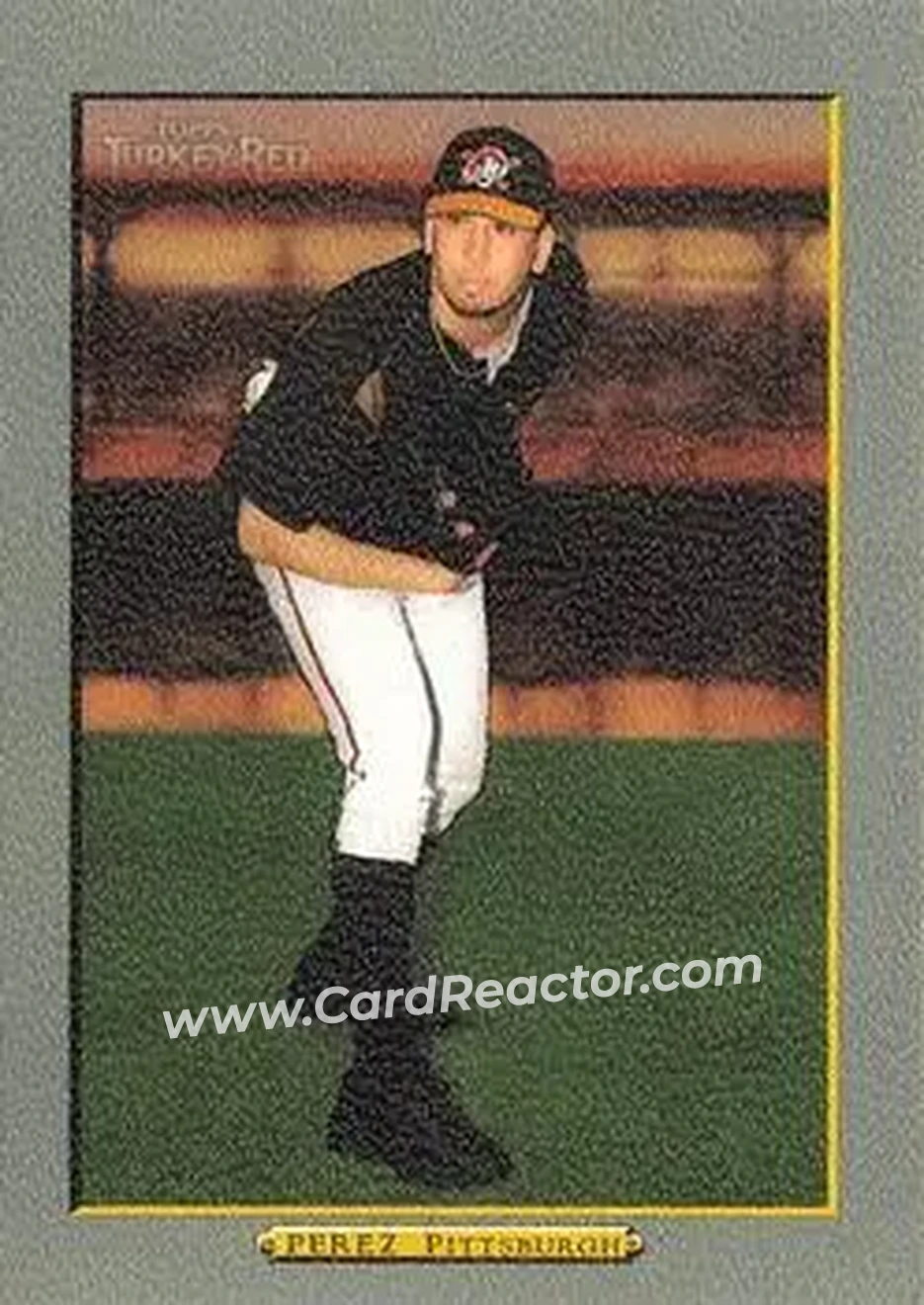 2006 Topps Turkey Red #327 - Oliver Perez - Pittsburgh Pirates - Front
