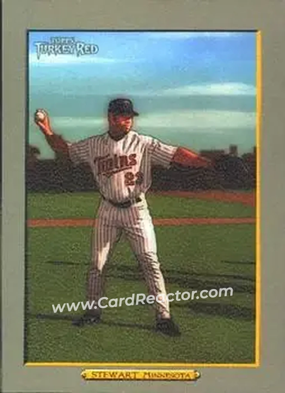 2006 Topps Turkey Red #337 - Shannon Stewart - Minnesota Twins - Front 2006 Topps Turkey Red #337 - Shannon Stewart - Minnesota Twins - Front