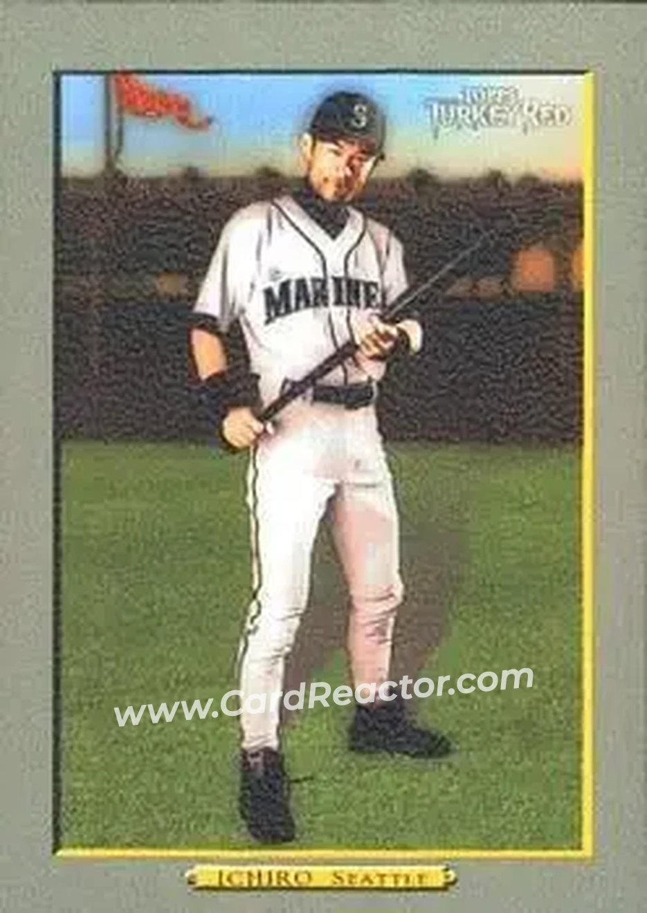 2006 Topps Turkey Red #350 - Ichiro - Seattle Mariners - Front